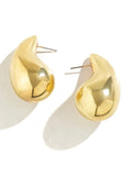 Wjczt 2024 New Advanced Photosensitive Surface Comma Earrings