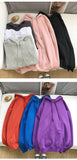Wjczt Woman's Sweatshirts Solid 12 Colors Korean Female Hooded Pullovers Cotton Thicken Warm Oversized Hoodies Women # Hoodie # Women Hoodie
