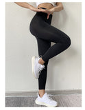 Wjczt Seamless Leggings Gym Girl Leggins High Waist Push Up Workout Running Gymwear Women Fitness Running Pants