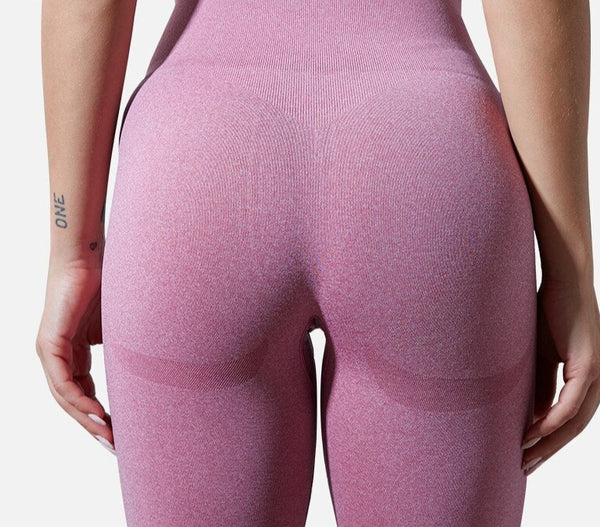Nylon V Back Booty Yoga Pants For Women Scrunch Butt Yoga Leggings Workout  Gym Tights Sports Legging Active Wear size L Color Blue2