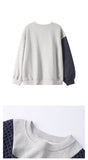 Wjczt Women Sweatshirt 2022 Autumn Streetwear Patchwork Korean Fashion Baggy Clothes For Teens Sense Of Design Vintage TOPs Sweatshirt