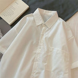 Wjczt Elegant Blouses for Women Summer Shirts for Women 2022 Short Sleeve White Shirt for Women's Blouses Chubby
