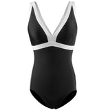Wjczt High-end Swimwear Women Sexy One Piece Swimsuit Open Back High Waist Lady Bathing Suit Plus Size Swimwear