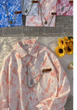 Wjczt Spring Summer Women Fashion Vintage Shirt Chemises Femme Korean Fashion Heart Print Blouses and Shirts Tunic
