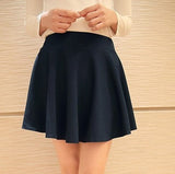Wjczt 2021 New Summer Women&#39;s Style Korean Skirts Fashion Sexy Girl Mini Elastic Pleated Skirt for Female JYF Brand