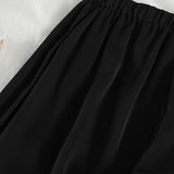 Wjczt Women&#39;s Suit Retro Summer Popular Women&#39;s T-shirt High Waist Wide Leg Pants Two-piece Suit Harajuku Undefined Dropshipping