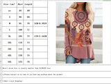 Wjczt 2021 Women&#39;s Spring and Autumn Fashion Printing Long-sleeved T-shirt Ladies Pullover Plus Size 5xl Long-sleeved Top