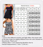 Wjczt Women Plus Size Swim Dress Costume Swimsuit Skirted Swimwear Beachwear Strap New Vintage Women&#39;s Jumpsuit 2022 One Piece