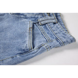 Wjczt 2022 Women&#39;s Jeans Shorts Vintage Casual Elegant High Waist Spring Female Y2K E-girl Baggy A Line Wide Leg Short Pant Plus Size